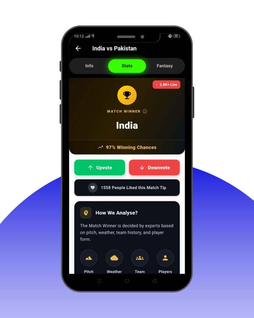Best Cricket Prediction App